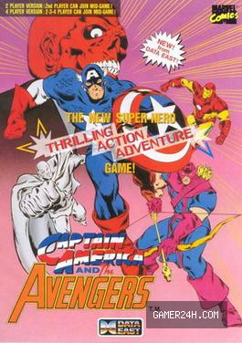 Captain America and The Avengers Official Cover