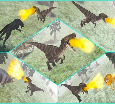 Real Dinosaur Attack Simulator 3D – Destroy the city with deadly t-rex in this extreme game