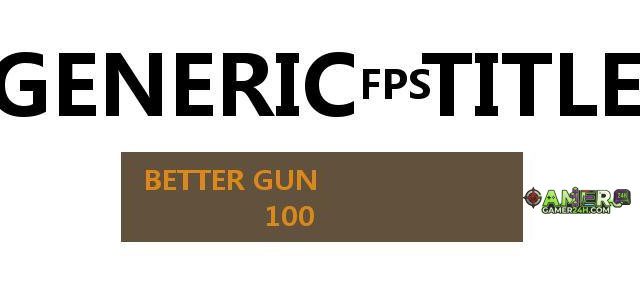Generic FPS Title