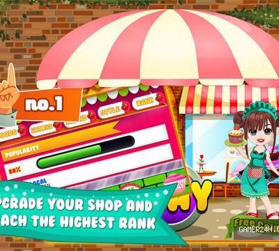 Cupcake Dessert Pastry Bakery Maker Dash – candy food cooking game!