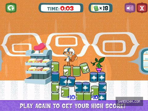 Scaredy Squirrel: Stash N Crash Screenshot 3