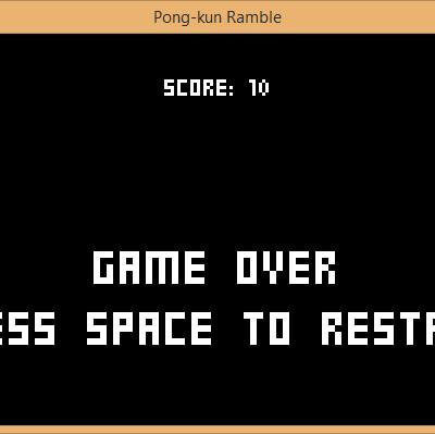 Pong-kun Ramble