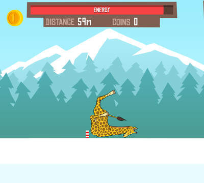 Giraffe Winter Sports Simulator