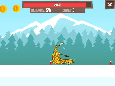 Giraffe Winter Sports Simulator