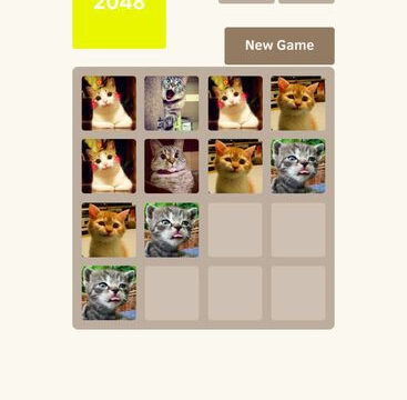 2048 Cats Version