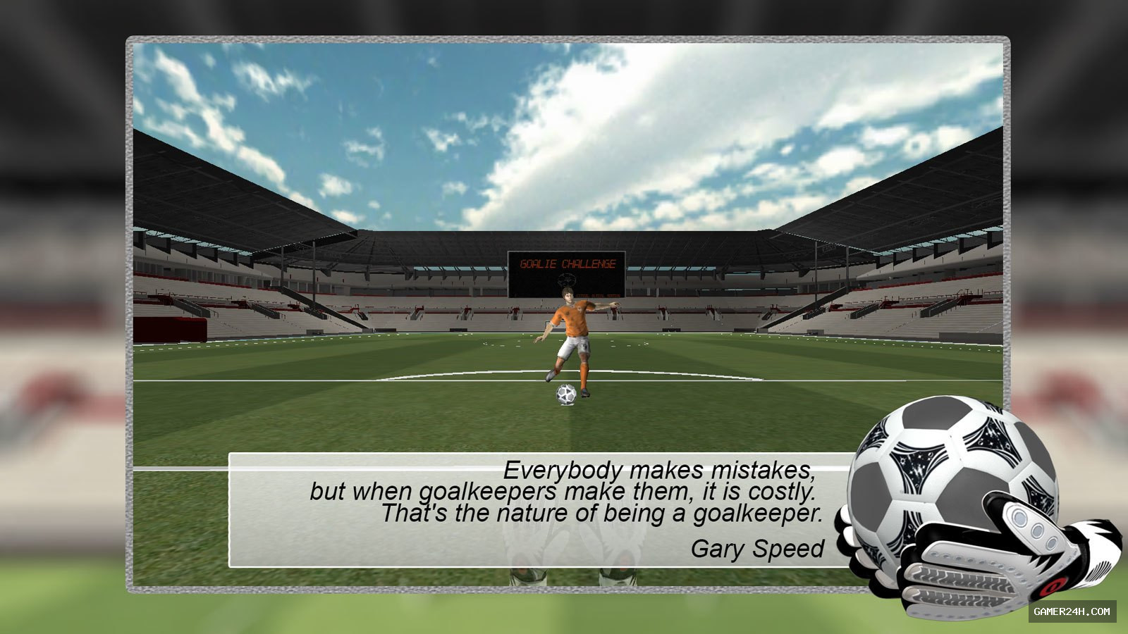 Goalie Challenge Official Cover