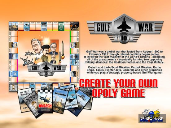 Gulf War io (opoly) - Game Overview & History