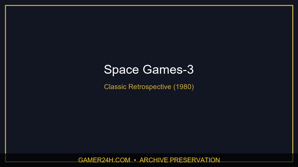 Space Games-3 Official Cover