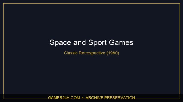 Space and Sport Games