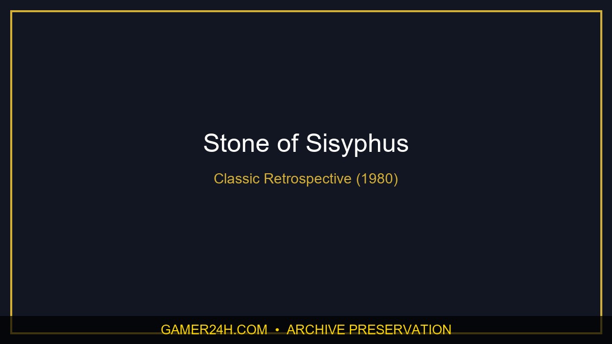 Stone of Sisyphus Official Cover
