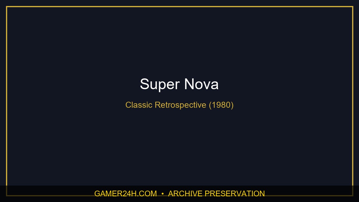 Super Nova Official Cover