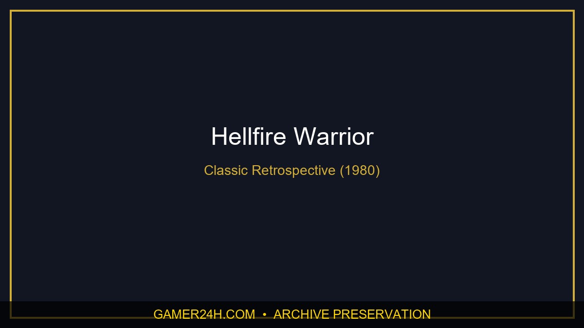 Hellfire Warrior Official Cover