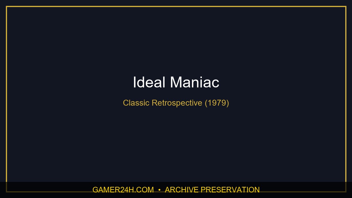 Ideal Maniac Official Cover