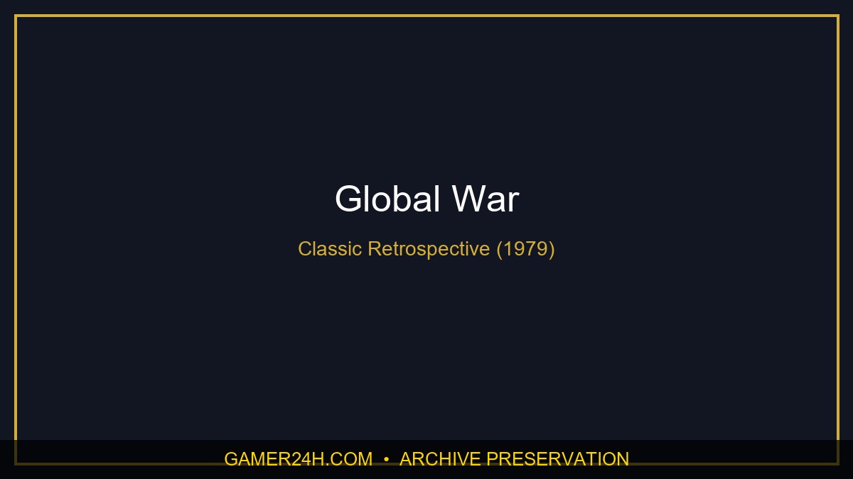 Global War Official Cover