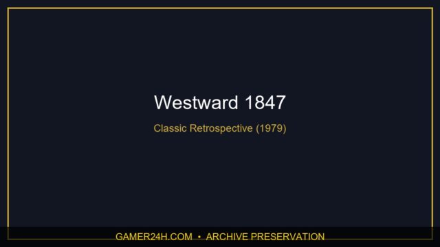 Westward 1847