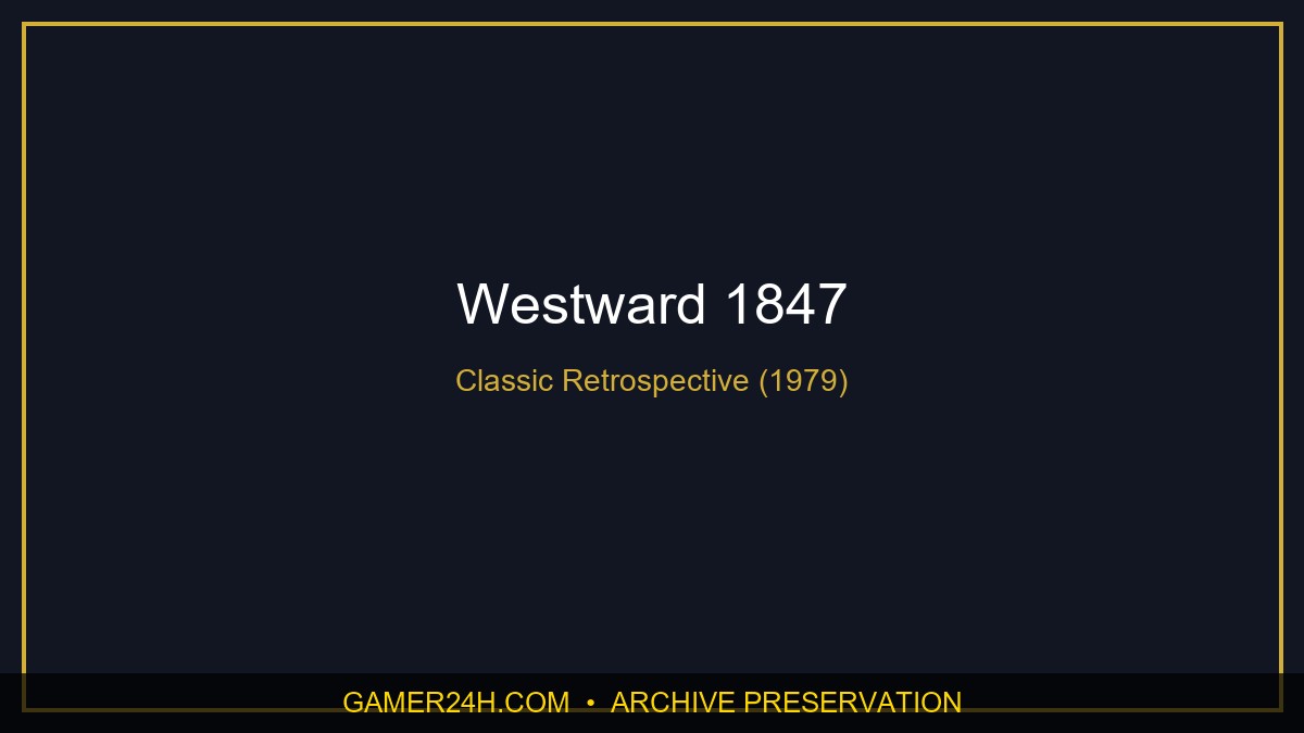 Westward 1847 Official Cover