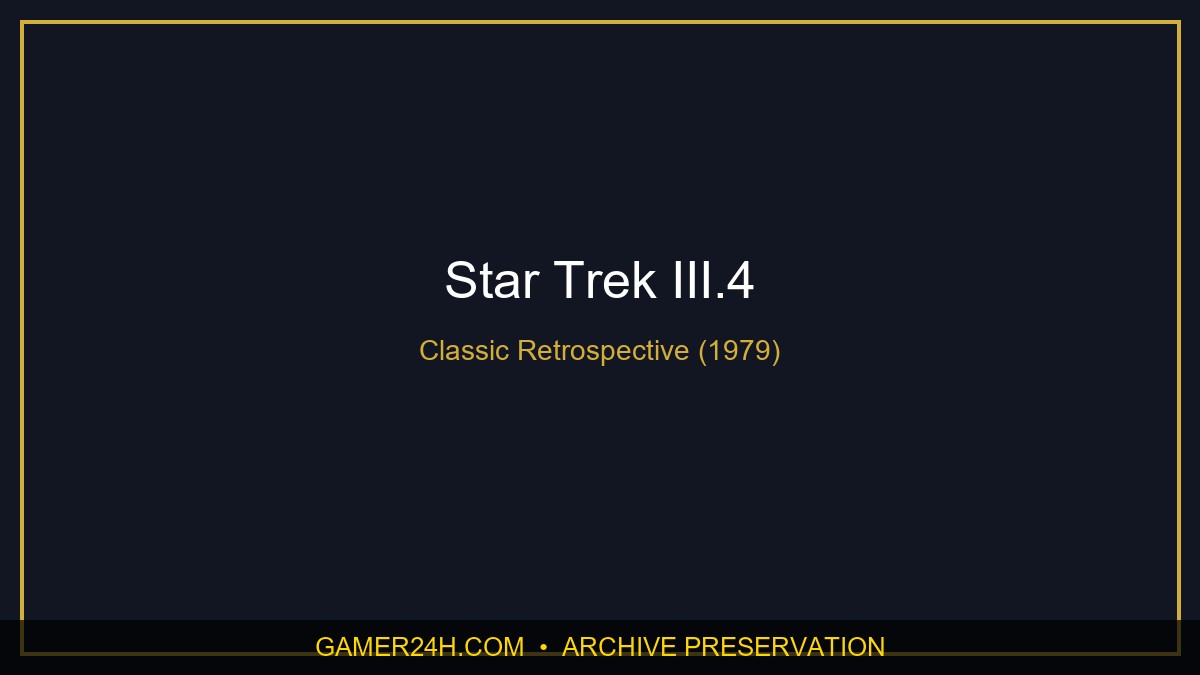 Star Trek III.4 Official Cover