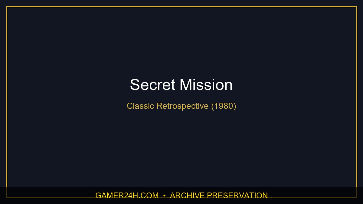 Secret Mission Official Cover