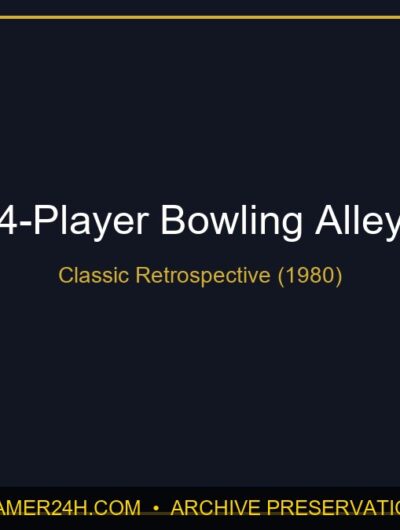 4-Player Bowling Alley
