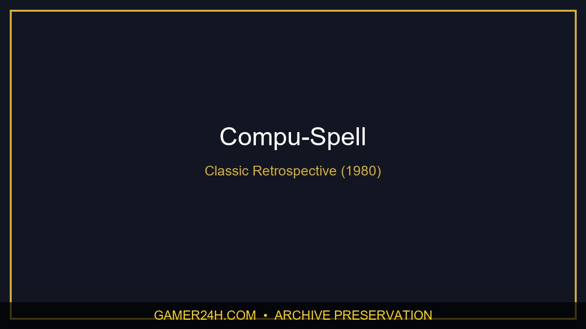 Compu-Spell Official Cover