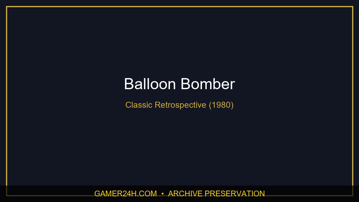 Balloon Bomber Official Cover