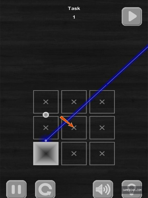 Lazers Puzzle. Colored rays Screenshot 2