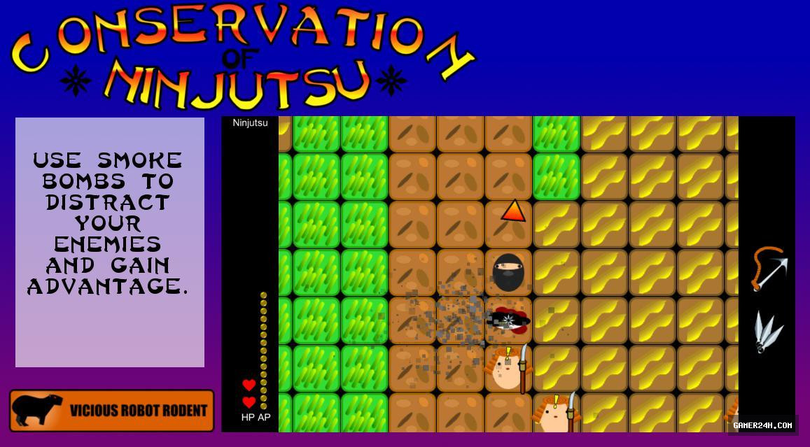 Conservation of Ninjutsu - Gameplay Mechanics & Systems
