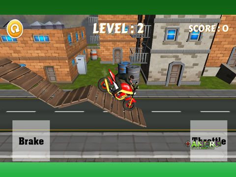 Motor-cycle Stunt-Man Bike-r Highway X-Treme