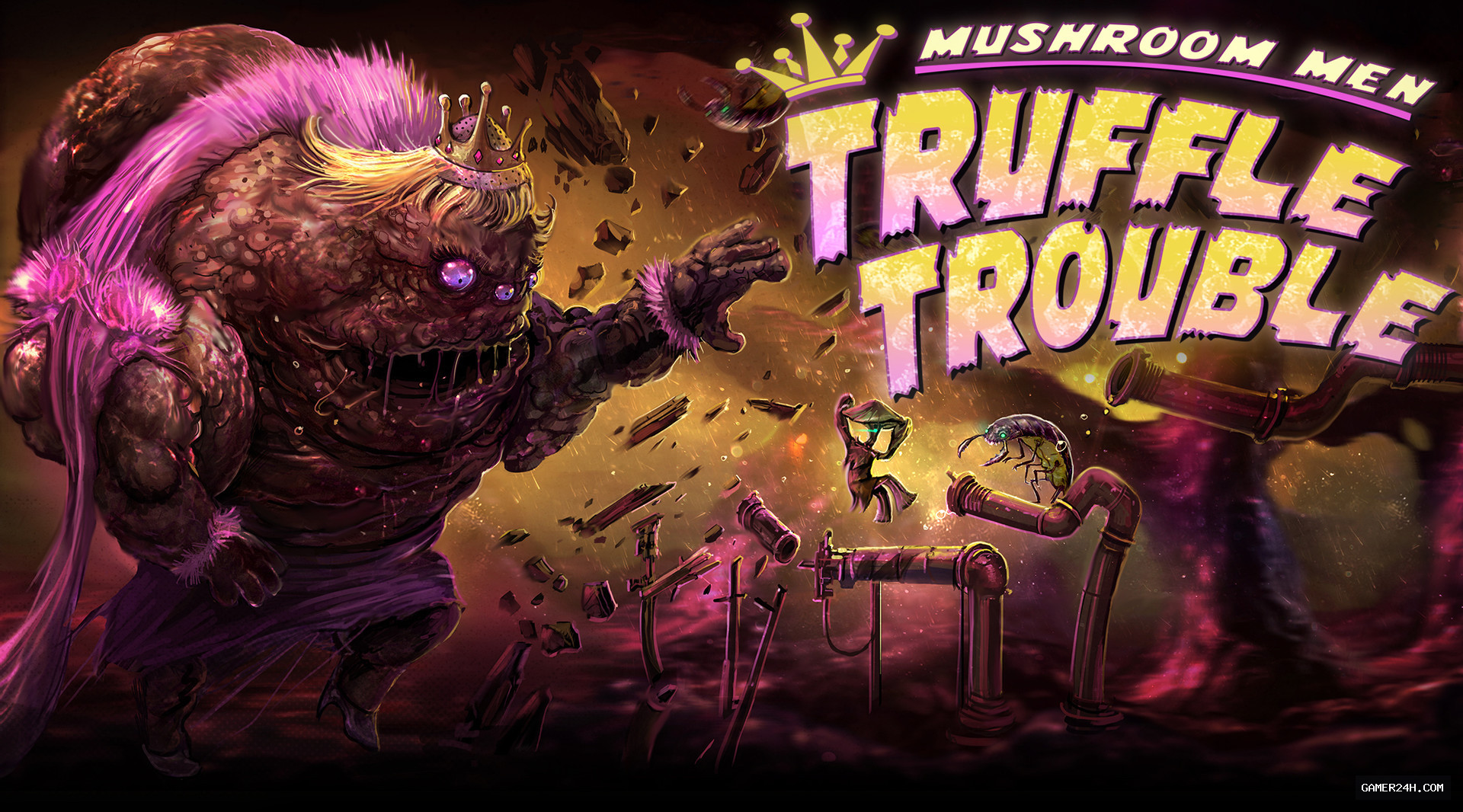 Mushroom Men: Truffle Trouble Official Cover