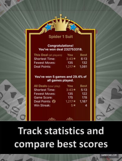 Spider Solitaire by Solebon