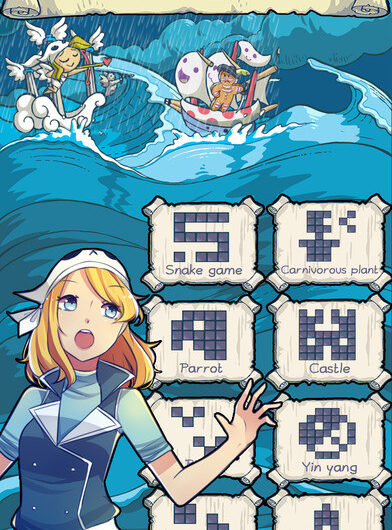 Puzzle Cross Pirates – Nonograms adventures