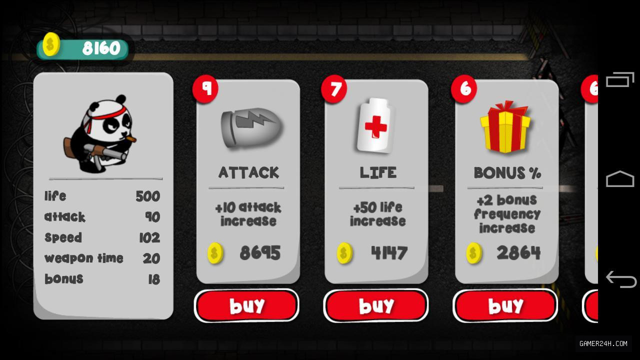 Panda vs Zombies - Gameplay Mechanics & Systems