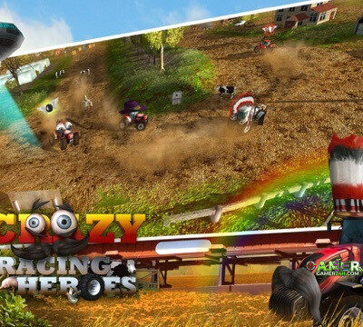 A Crazy Racing Heroes Free: Fun Tractor Driving Derby 3D