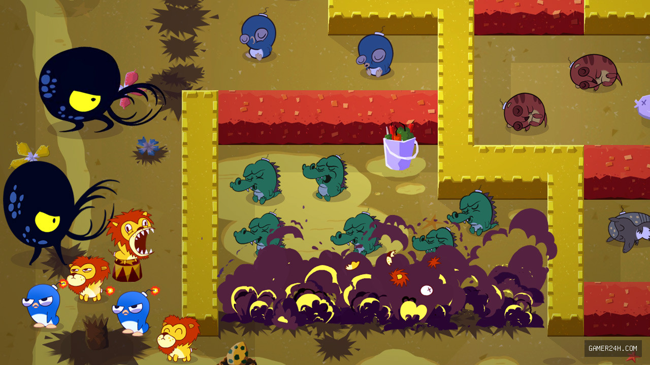 Super Exploding Zoo! Official Cover