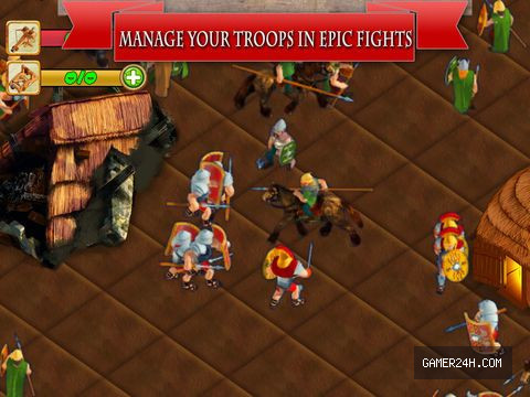 ROMAN LEGION STRATEGY BATTLE Screenshot 4