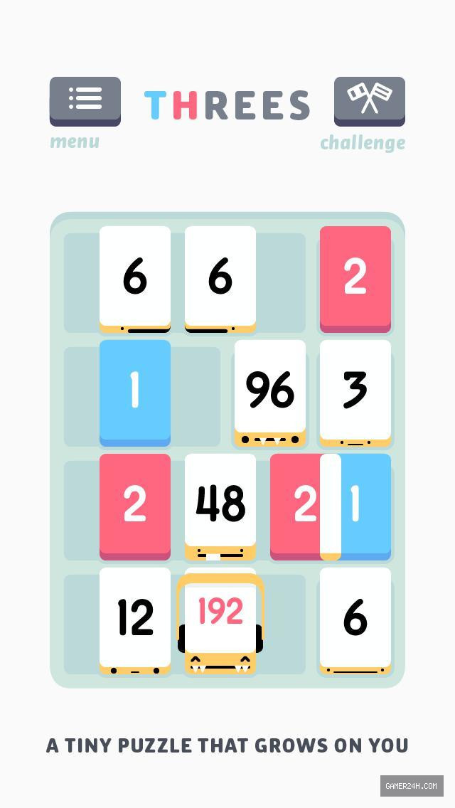 Threes! (itch) Screenshot 2