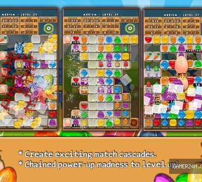 Bunny Drops – Match three puzzle