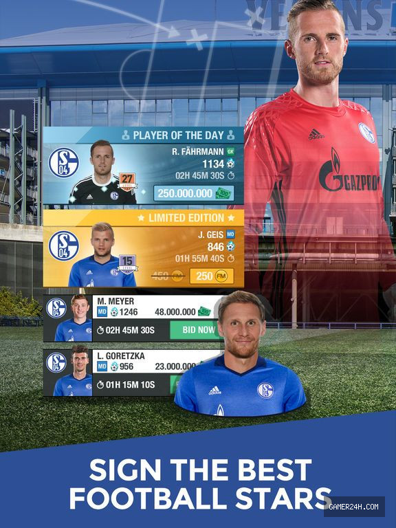 FC Schalke 04 Fantasy Manager 17 – football club Screenshot 3
