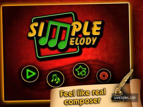 Simple Melody, Feel like a real musician and composer - Game Overview & History