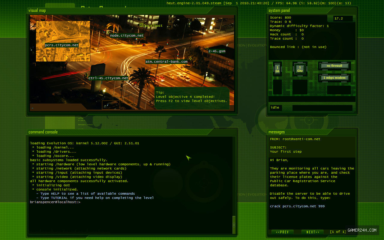 Hacker Evolution Source Code Screenshot 3
