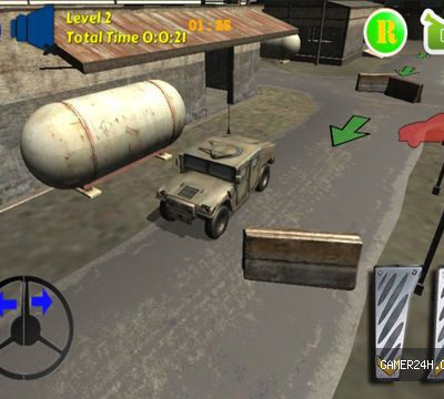 Humvee Car Parking