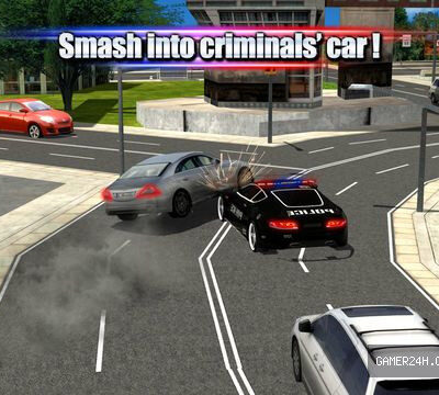 Crime Town Police Car Driver