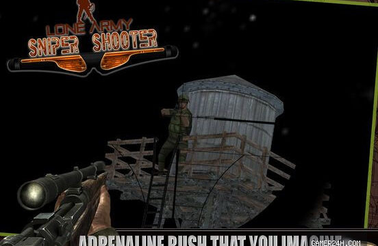 Lone Army Sniper Shooter: Rebel Camps Shoot Outs