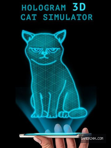 Hologram 3D Cat Simulator Screenshot 2