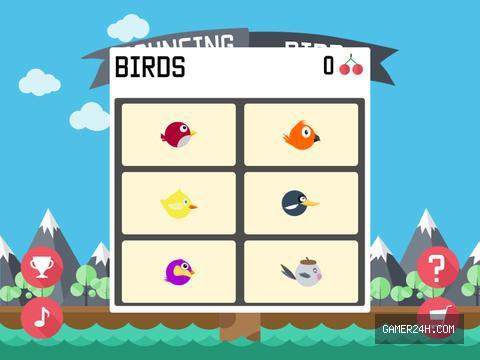 The Flappy Bouncing Bird: the new classic original sliding bird game Screenshot 3