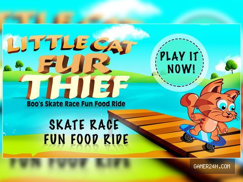 Little Cat Fur Thief: Boo’s Skate Race Fun Food Ride – Free - Game Overview & History