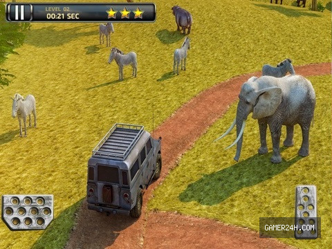 3D Safari Parking Free – Realistic Lion, Rhino, Elephant, and Zebra Adventure Simulator Games Screenshot 5