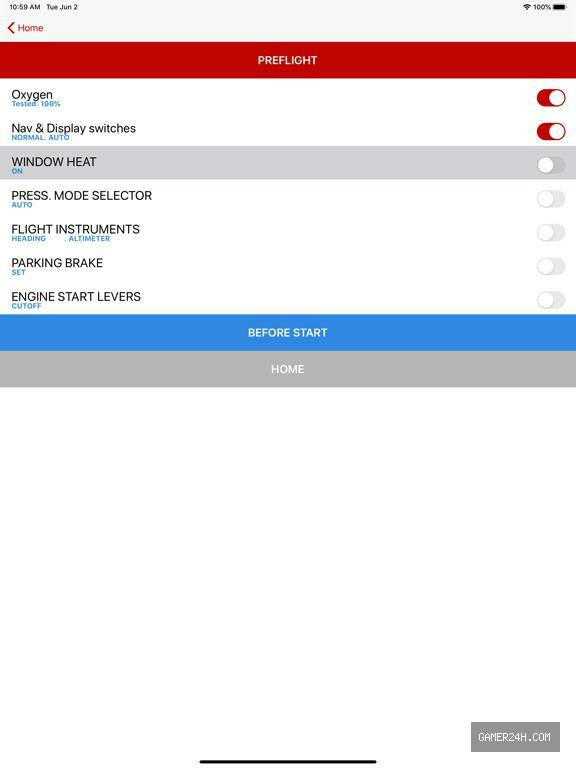 B737 Checklist Screenshot 3