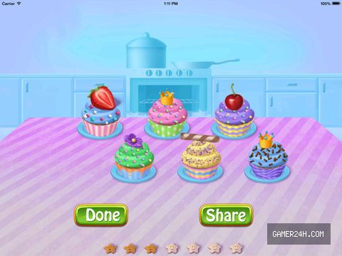 Official In-Game Capture: cupcake maker salon – free game - World Atmosphere & Immersion