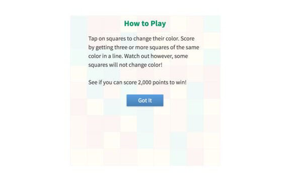 Color Crush · Matching Game